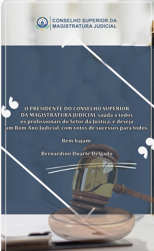 UM BOM ANO JUDICIAL COM VOTOS DE SUCESSOS PARA TODOS